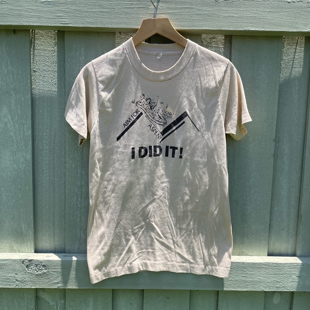 70s vintage Aspen t shirt